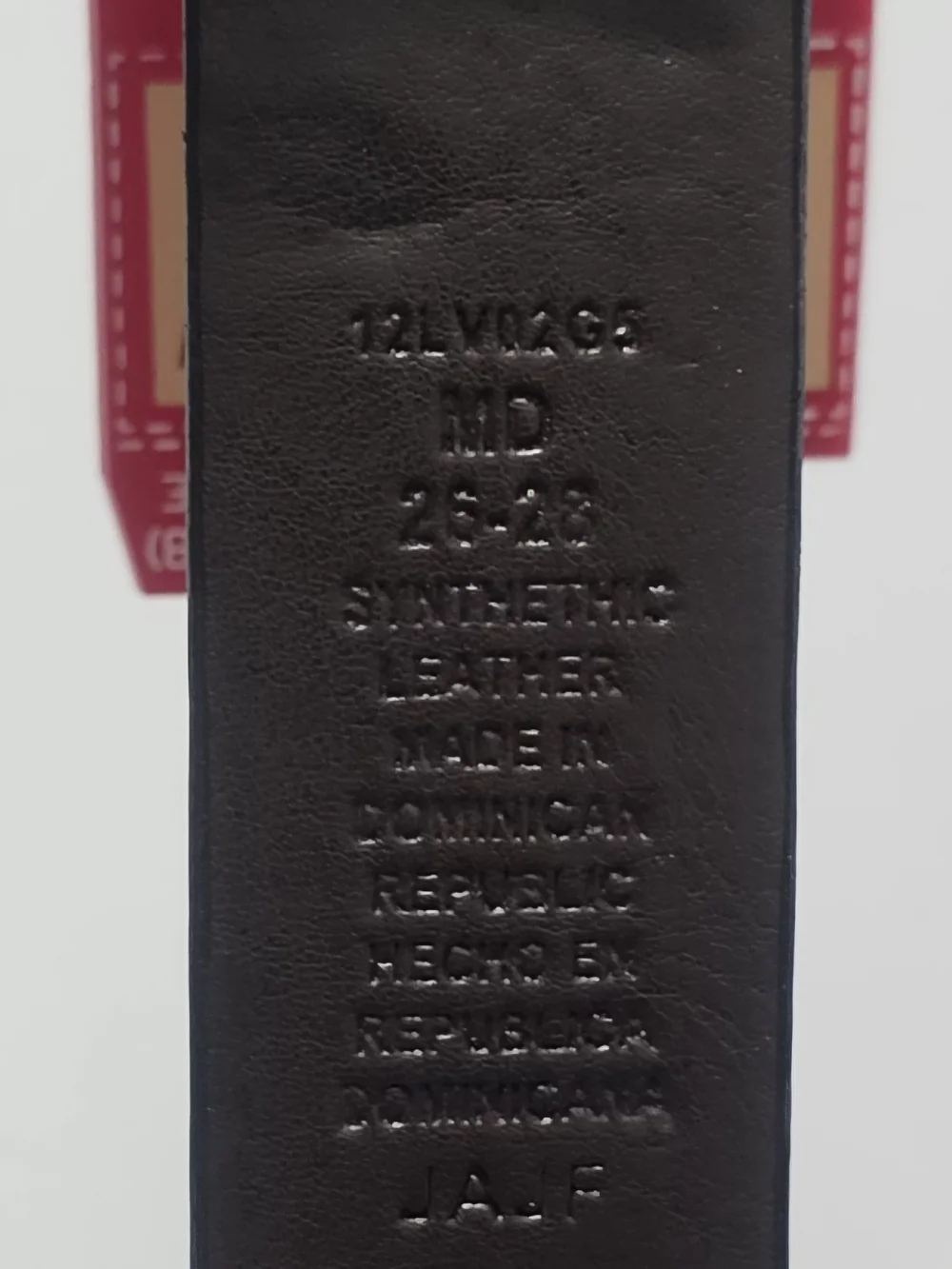 Levi’s Men’s Reversible Dress Belt Black Metal Buckle 1.5